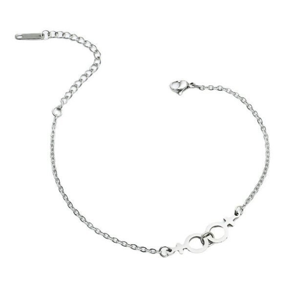 Lesbian Symbol Bracelet