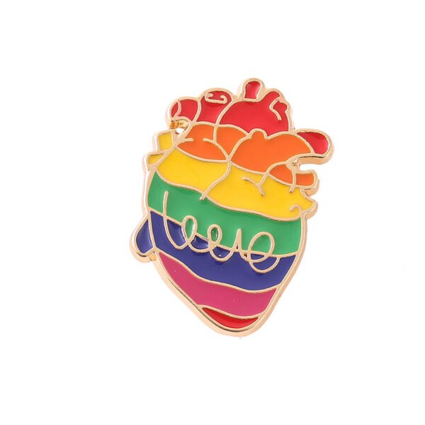 Love In Heart Pin