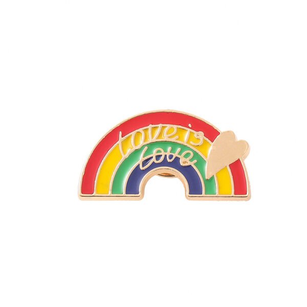 Love is Love Rainbow Arc Pin