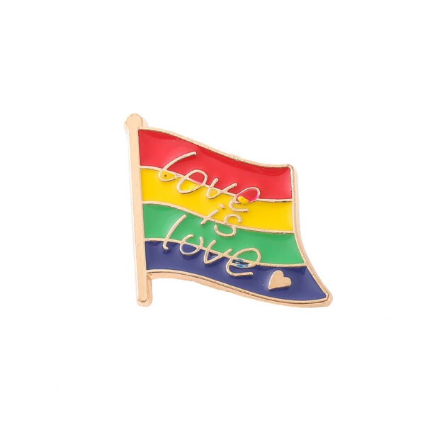 Love is Love Rainbow Flag Pin