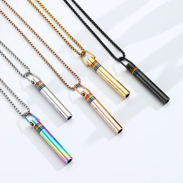 Breathing Pendant Necklace