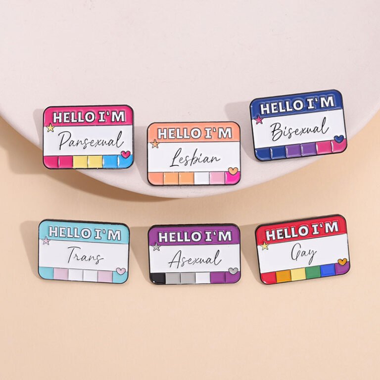Hello, I'm... Pins - Queer design brand