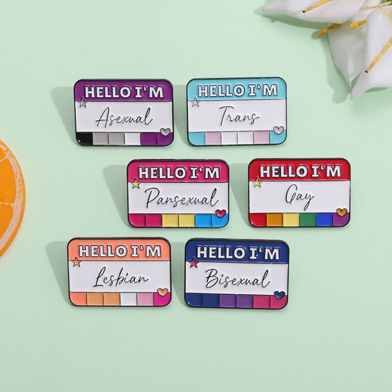 Hello, I'm... Pins - Queer design brand