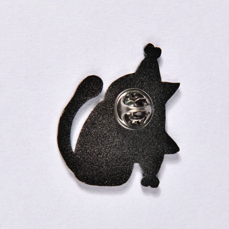 Naughty Cat With Fish Pin - Image 2