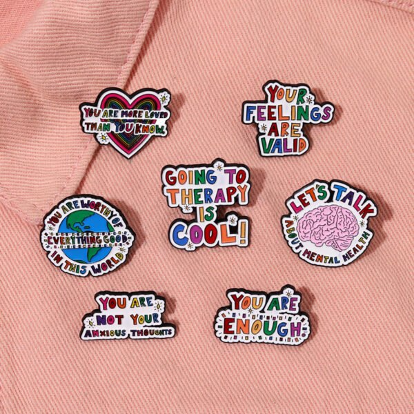 Positive Energy Statement Pin Series