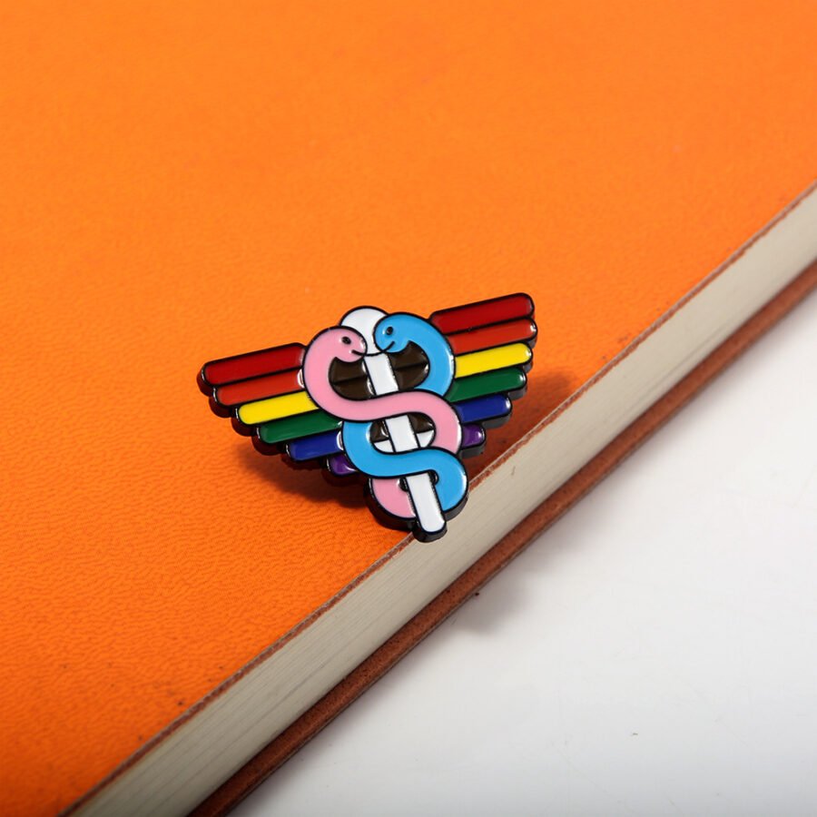 Pharmacist Progressive Flag Pin