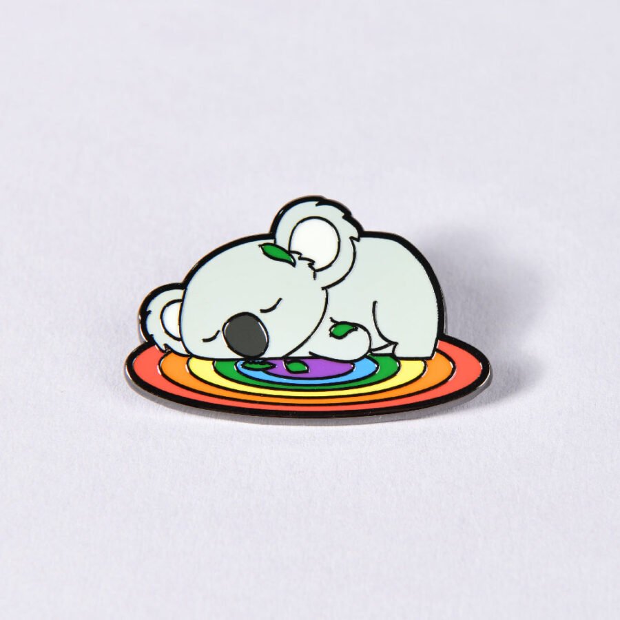 Sleepy Koala Pin