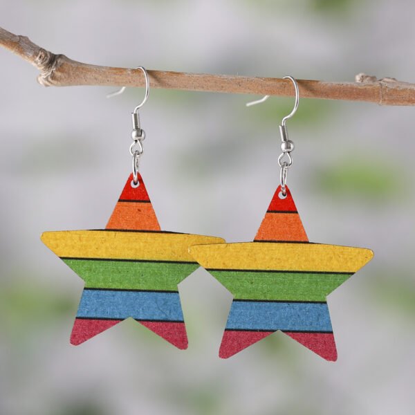 Star Rainbow Earrings