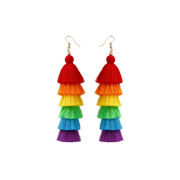 Tassel Rainbow Earrings