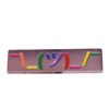 Shrug Emoticon Rainbow Pin