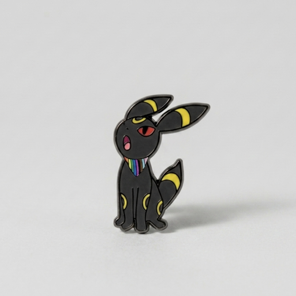 Umbreon Howl Pride Pin
