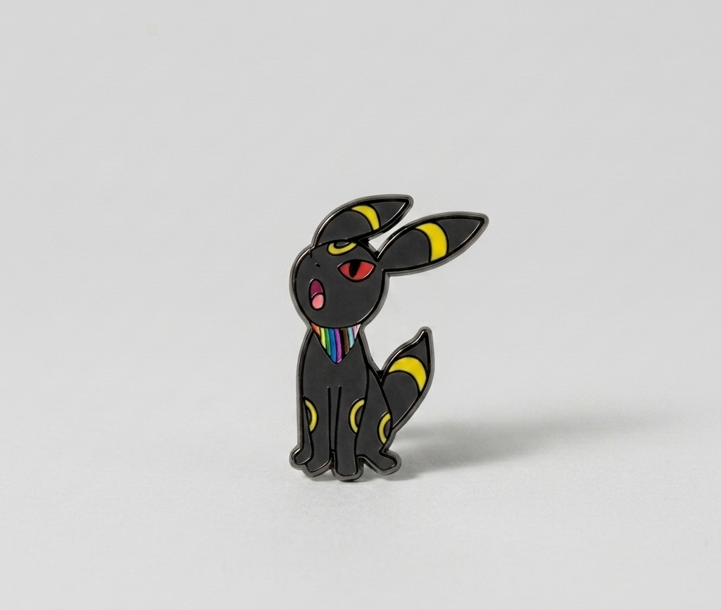Umbreon Howl Pride Pin