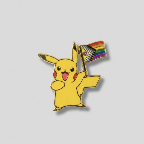 Pikachu Inclusive Flag Pride Pin
