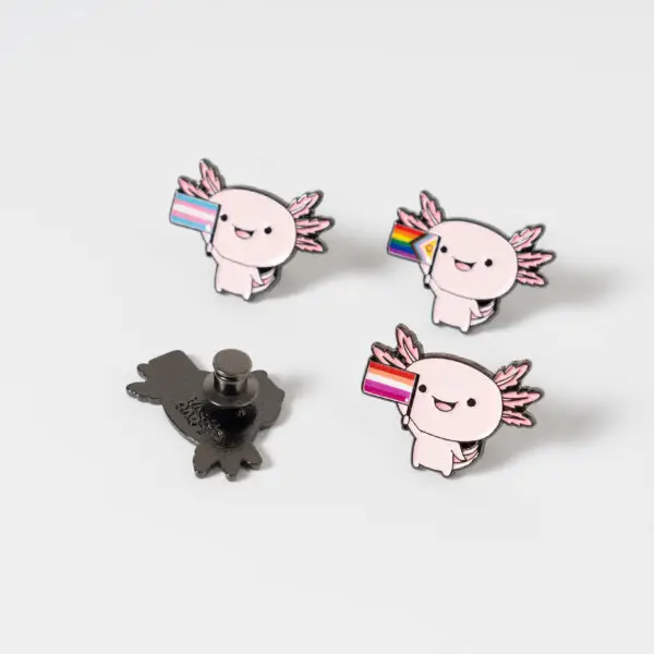 Axolotl serie back pin Lovo Nova