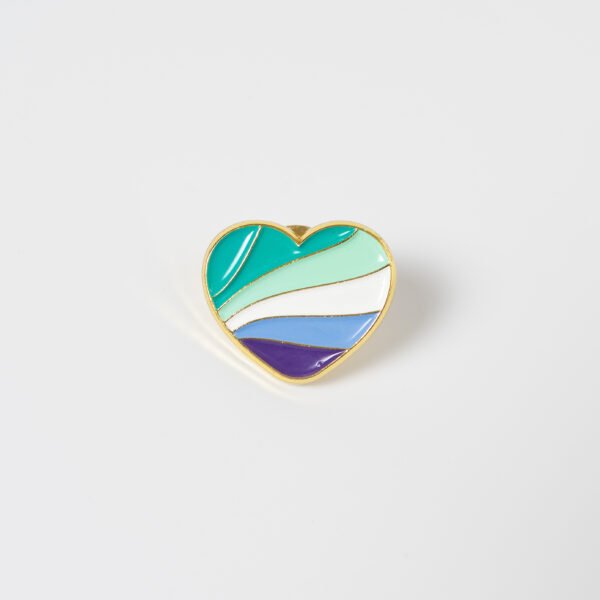 Heart Gay Pin