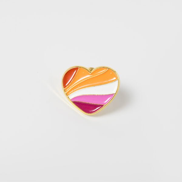 Heart Lesbian Pin