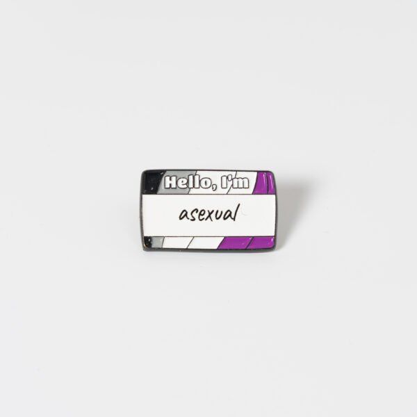 Hello I'm Asexual Pins