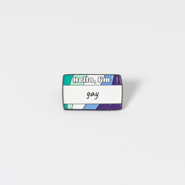 Hello I'm Gay Pins