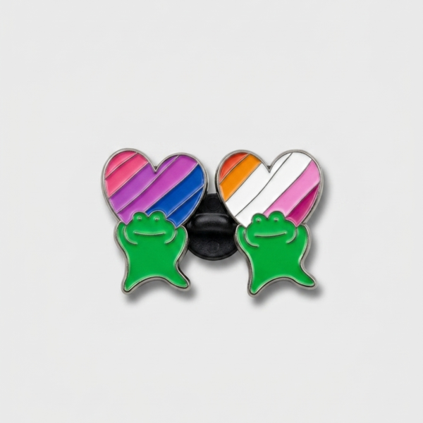 Frog LGBT pins serie