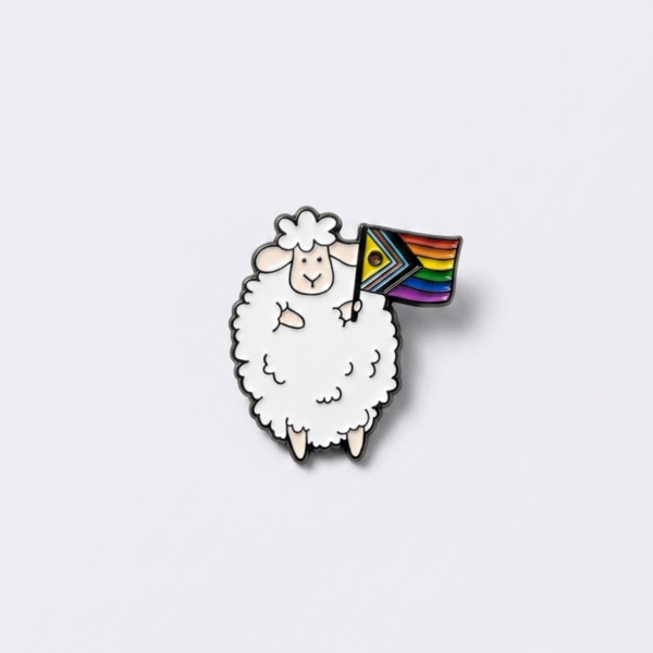 Sheep LGBTQAI+ pins