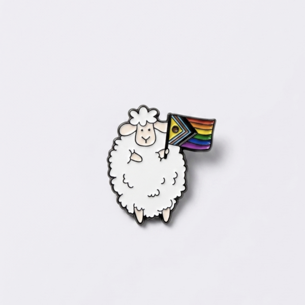 Sheep LGBTQAI+ pins
